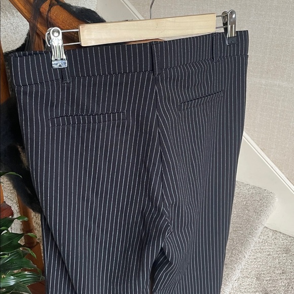 Betabrand Charcoal Pinstripe Trousers - Picture 6 of 10